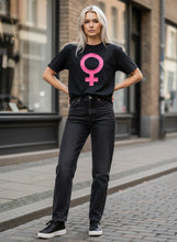 Carica l'immagine nel visualizzatore di Gallery, Just A Girl Garment Dyed Heavyweight T-Shirt
