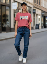 Carica l'immagine nel visualizzatore di Gallery, Psychedelic VW Bus Garment Dyed Heavyweight Cotton T-Shirt
