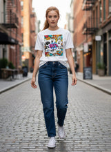 Cargar imagen en el visor de la galería, Tech Boom Comic Garment Dyed Heavyweight Cotton T-Shirt
