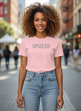 Carregar imagem no visualizador da galeria, Spoiled Sparkling Diamond Relaxed T-Shirt
