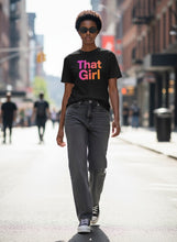 Carregar imagem no visualizador da galeria, That Girl Garment Dyed Heavyweight Cotton T-Shirt
