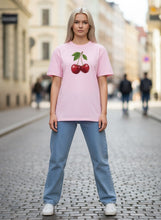 Carica l'immagine nel visualizzatore di Gallery, Crimson Cherrie Cotton T-Shirt
