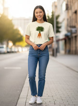 Load image into Gallery viewer, Fresh Picked Carrot Bunch Cotton T-Shirt
