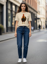 Carregar imagem no visualizador da galeria, Organic Rising Sun Rooster T-Shirt
