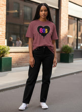 Carregar imagem no visualizador da galeria, 80s Heart Garment Dyed Heavyweight Cotton T-Shirt
