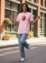 Загрузить изображение в средство просмотра галереи, Sun Ripened Strawberry Cotton T-Shirt
