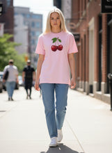 Carica l'immagine nel visualizzatore di Gallery, Crimson Cherrie Cotton T-Shirt
