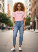 Carregar imagem no visualizador da galeria, Spoiled Sparkling Diamond Relaxed T-Shirt
