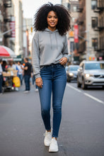 Cargar imagen en el visor de la galería, Judy Blue Washed Thermal Skinny Jeans
