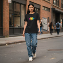 Cargar imagen en el visor de la galería, Rainbow Frequency Relaxed T-Shirt

