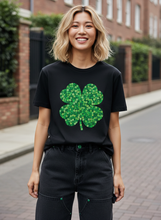 Загрузить изображение в средство просмотра галереи, Four Leaf Clover Mosaic T-shirt
