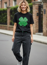 Загрузить изображение в средство просмотра галереи, Four Leaf Clover Mosaic T-shirt
