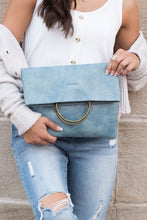 Ladda upp bild till gallerivisning, Aili&#39;s Corner Fold Over O-Ring Clutch
