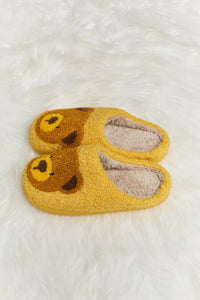 Melody Teddy Bear Plush Slide Slippers