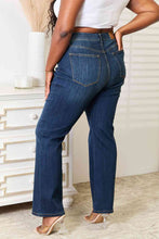 Ladda upp bild till gallerivisning, Judy Blue Lynn Elasticized Waist Pull On Blue Denim Bootcut Jeans
