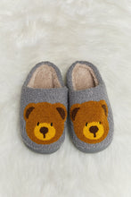 Load image into Gallery viewer, Melody Teddy Bear Plush Slide Slippers
