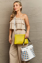 Load image into Gallery viewer, Nicole Lee Multicolor Modern Three Piece Handbag Set
