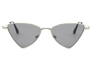 Cramilo Eyewear Tinted Triangle Cat Eye Sunglasses