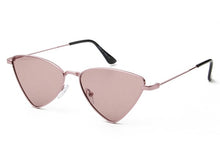 Load image into Gallery viewer, Cramilo Eyewear Tinted Triangle Cat Eye Sunglasses
