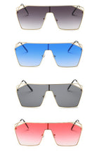 Ladda upp bild till gallerivisning, Cramilo Eyewear Women&#39;s Square Oversize Tinted Sunglasses

