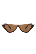 Load image into Gallery viewer, Cramilo Eyewear Women&#39;s Retro Half Frame Cat Eye Sunglasses
