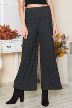 Load image into Gallery viewer, Orange Farm Clothing Two Tone Fold Over Waist Wide Leg Pants
