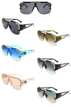 Ladda upp bild till gallerivisning, Cramilo Eyewear Square Oversize Retro Tinted Sunglasses
