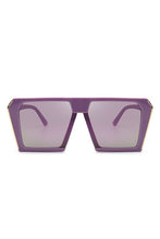 Ladda upp bild till gallerivisning, Cramilo Eyewear Women&#39;s Square Oversize Color Tinted Sunglasses
