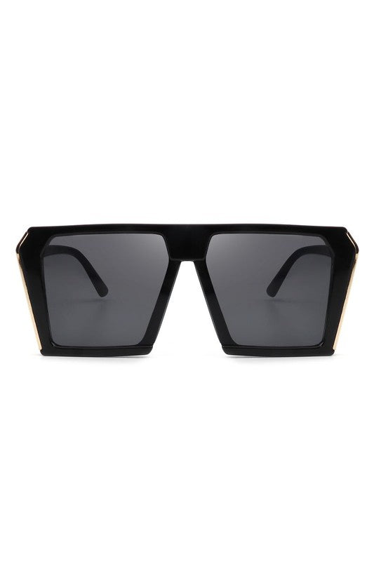 Cramilo Eyewear Women's Square Oversize Color Tinted Sunglasses