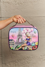 Load image into Gallery viewer, Nicole Lee Multicolor Art Deco Pebbled Glossy Vegan Leather Handbag Pouches Set
