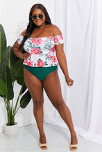 Ladda upp bild till gallerivisning, Marina West Swim Multicolor Floral Off Shoulder Two Piece Set
