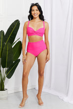 Load image into Gallery viewer, Marina West Swim Hot Pink Two Piece Bikini Set
