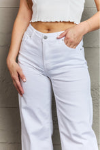 Carica l&#39;immagine nel visualizzatore di Gallery, RISEN Raelene High Rise Wide Leg White Denim Jeans
