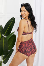 Load image into Gallery viewer, Marina West Swim Ochre Leopard Two Piece Bikini Set
