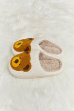 Load image into Gallery viewer, Melody Teddy Bear Plush Slide Slippers
