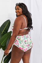 Load image into Gallery viewer, Marina West Swim White Multicolor Floral Two Piece Bikini Set
