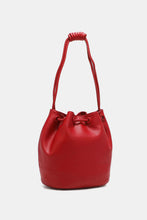 Ladda upp bild till gallerivisning, Nicole Lee Solid Color Studded Pebbled Vegan Leather Bucket Bag
