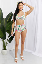 Load image into Gallery viewer, Marina West Swim White Multicolor Floral Two Piece Bikini Set
