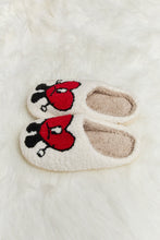 Load image into Gallery viewer, Melody luxe Love Heart Plush Slide Slippers
