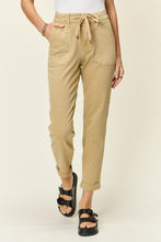 Ladda upp bild till gallerivisning, Judy Blue Alyssa High Waisted Khaki Denim Jogger Style Jeans
