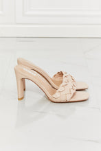 Carica l&#39;immagine nel visualizzatore di Gallery, MM Shoes Natural Beige Braided Block Heel Sandals
