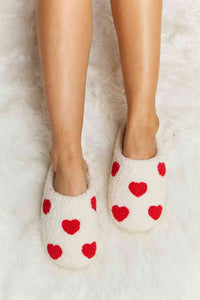 Melody Strawberry Plush Slide Slippers