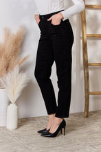 Load image into Gallery viewer, Judy Blue Shasta High Waisted Rhinestone Embellished Relaxed Skinny Black Denim Jeans
