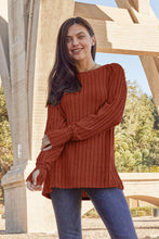 Carregar imagem no visualizador da galeria, Basic Bae Long Sleeve Soft Ribbed Knit Top
