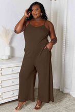 Load image into Gallery viewer, Basic Bae Pocketed Wide Leg Jumpsuit
