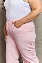 Load image into Gallery viewer, RISEN Raelene High Rise Wide Leg Pink Denim Jeans
