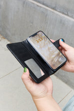 Ladda upp bild till gallerivisning, Nicole Lee Pebbled Vegan Eco Leather Two Piece Crossbody Phone Case Wallet
