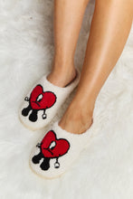 Load image into Gallery viewer, Melody luxe Love Heart Plush Slide Slippers
