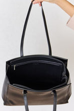 Ladda upp bild till gallerivisning, David Jones Luxe Vegan Leather Business Tote Bag
