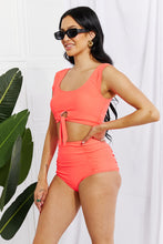 Cargar imagen en el visor de la galería, Marina West Swim Coral Pink Two Piece Bikini Set
